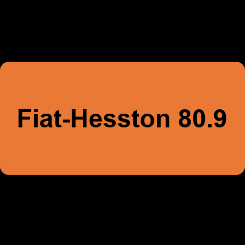 Fiat-Hesston 80.9